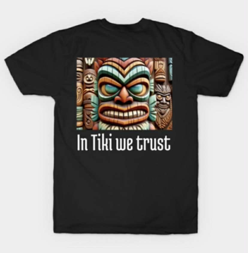 Tiki at The Bodega T-shirt  Fave 2