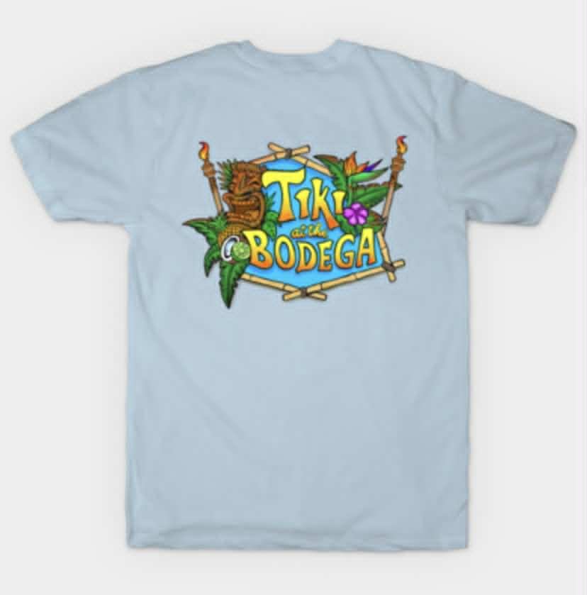 Tiki at The Bodega T-shirt Fave 1